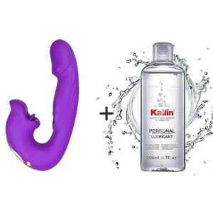 Buyging™ G-spot Vibrator Women Sex Toy with 7 Flapping Vibrating & 5 Licking Sucking Modes