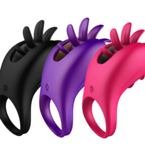 Buyging™ ROXY Licking Sex Toy & Vibrating Dual Penis Ring