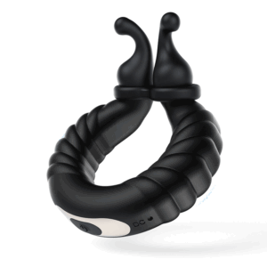 Bunny Boy-Separable Rabbit Rocker 10 Vibrating Penis Ring for Couple Play