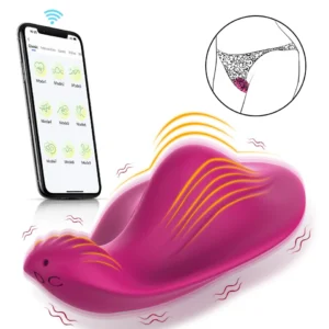 Mini Clitoris Vibrator Female Wearable Panties Vibrator Clit Stimulator APP Control Aldult Sex Toy for Women Couples Masturbator