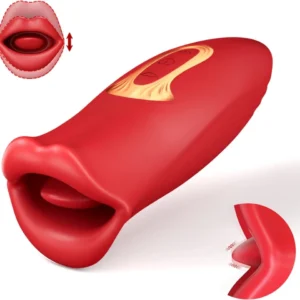 Clitoral Licking Tongue Vibrator Female Sex Toys Nipple Sucking Oral Sex Stimulation Women Masturbator Adult Couple Products