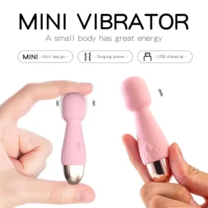 Mini Dildo AV Vibrator Sex Toys For Adults Women Vagina Clitoris Stimulator Magic Wand G Spot Anal Massager Female Masturbator