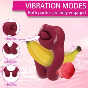 Silicone Cock Ring Vibratior Toys 10 Mode Vibration Suction Clitoris Nipple G Spot Stimulate Penis Delay Ejaculation Sex Toys