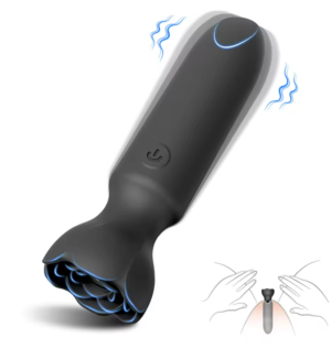 10 Frequency APP Bullet With Rose Base Mini Vibrator