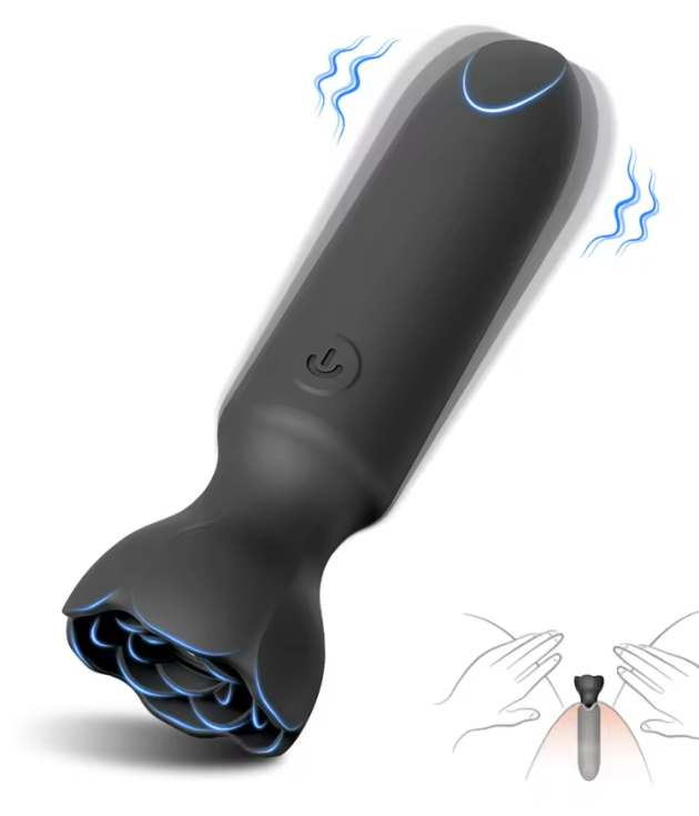 10 Frequency APP Bullet With Rose Base Mini Vibrator