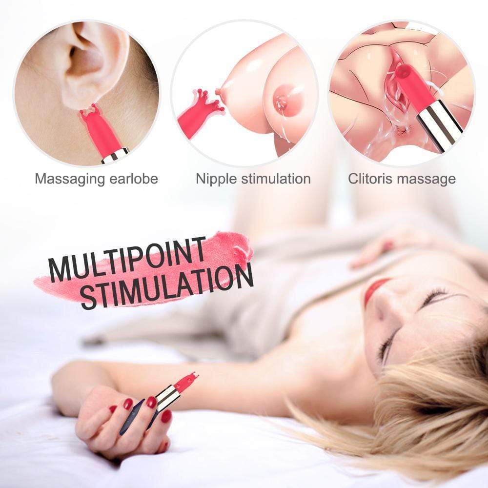 Bisous-Mystery Lipstick Shaped Bullet Vibrator - 图片 4