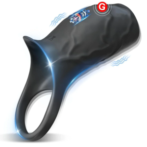 9 Vibrations Masturbator penis Rings