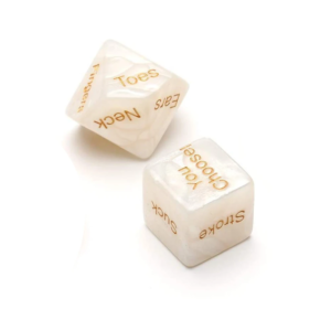 2PCS/SET Sex Dice With Pearls Colours Game Toy For Adult