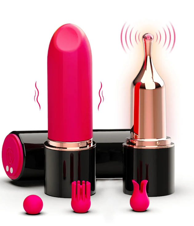 10 Frequency LipStick Bullet  Mini Vibrator