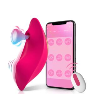 2 in 1 Wearable APP Control Clit Sucking Vibrator
