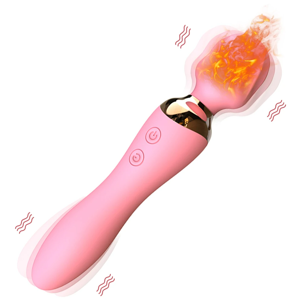 10 Modes Round head with Wavy G-Spot AV Vibrator