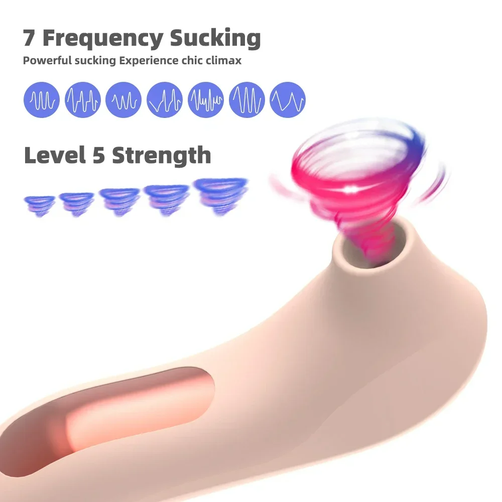 7-Frequency 5-Speed Sucking Clitoral Stimulator - 图片 2
