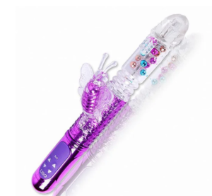 360 Degree Rotation Transfer Beads butterfly AV Vibrators