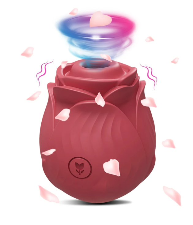 10 Sucking Mode Clit Stimulater Rose  Vibrator