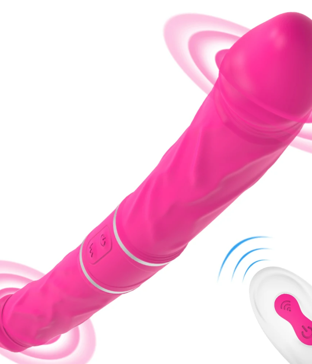 9 Frequency Remote Control Double-Ended Vibrator