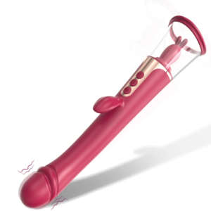 9 Vibration 9 Sucking Licking Tongue Oral Clitoris G-spot Vibrator