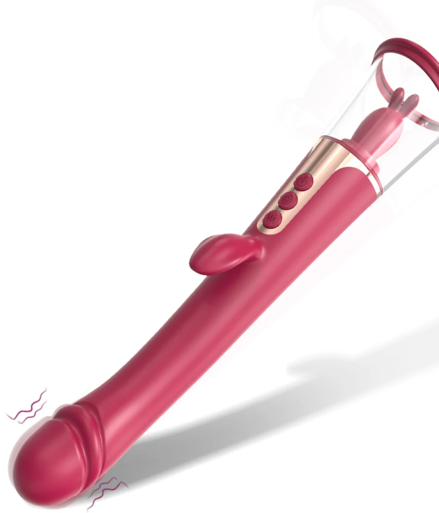 9 Vibration 9 Sucking Licking Tongue Oral Clitoris G-spot Vibrator