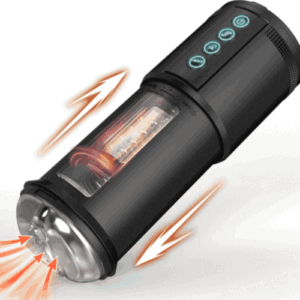 5 Sucking 5 Telescoping 10 Vibrating Oral Sex Male Masturbator Cup