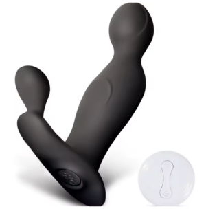 Dual Motors Remote Control Silicone Prostate Vibration Massager
