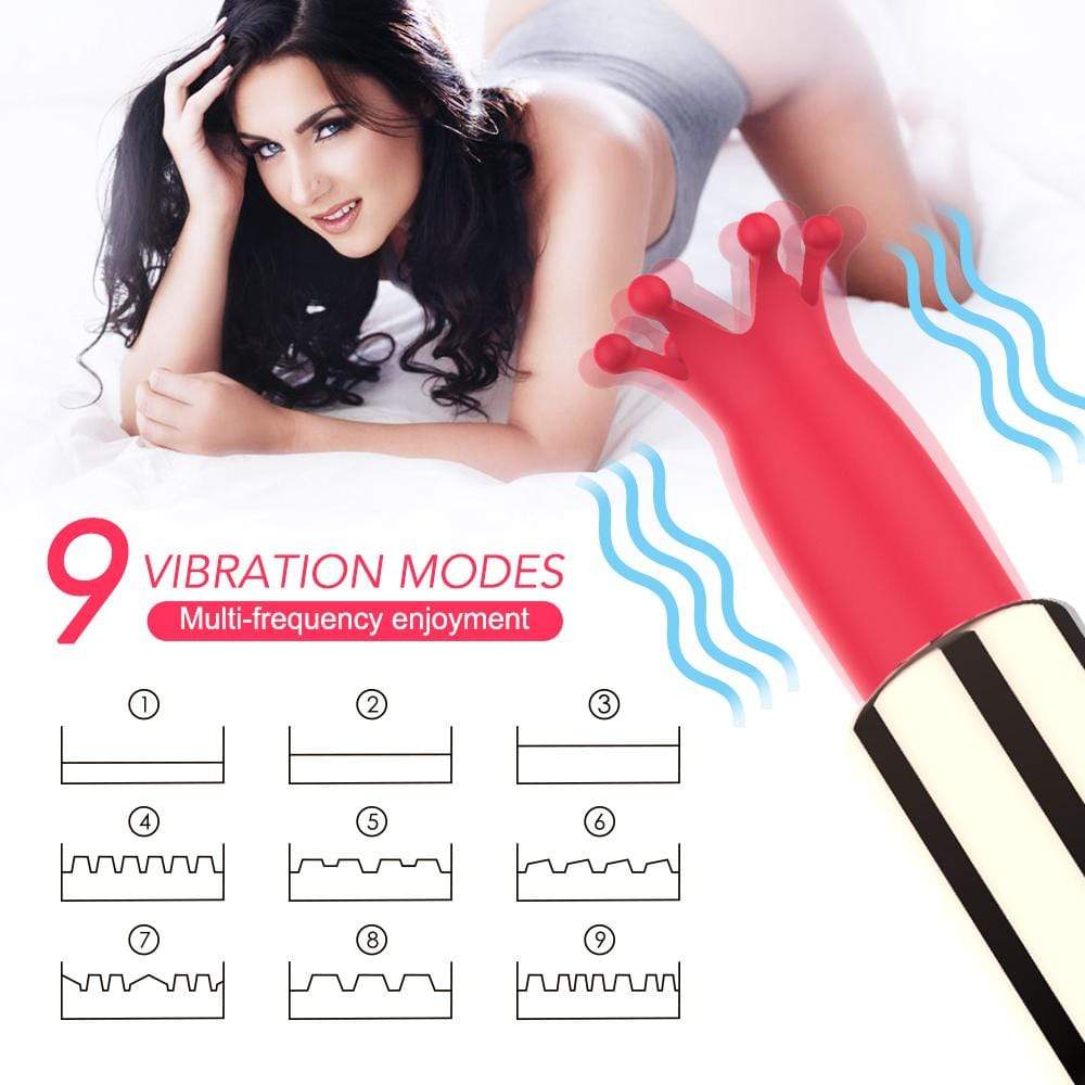 Bisous-Mystery Lipstick Shaped Bullet Vibrator - 图片 3