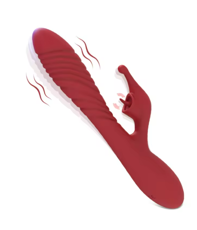 2-Motor Mini-Mouth10-frequency stimulate clitoris G-spot Vibrator