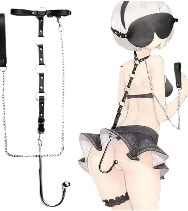 Metal Anal Hook Traction Aid Bundle Set