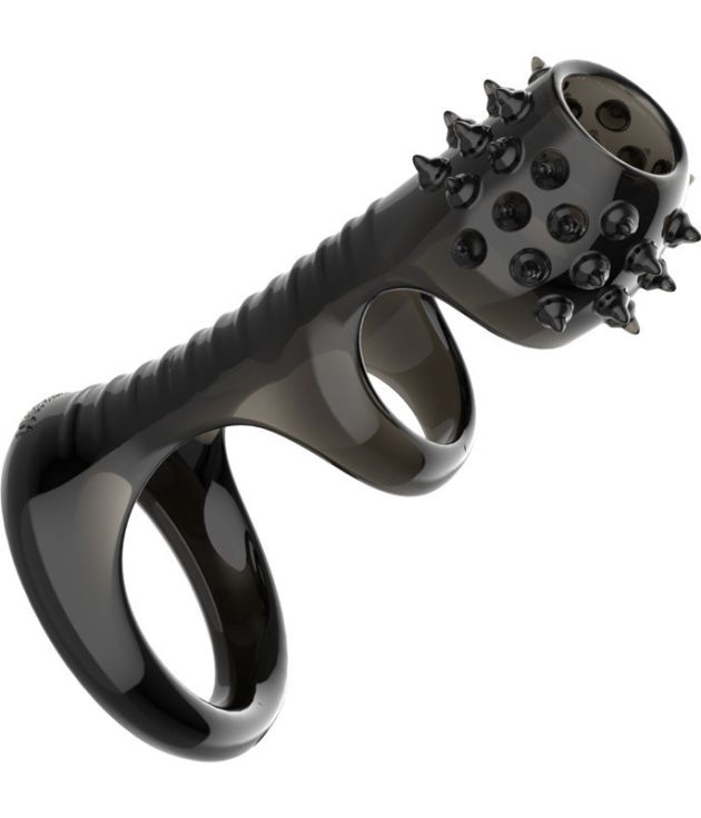 Ball-Bondage Hollowed-Out With Thorns Penis Sleeve