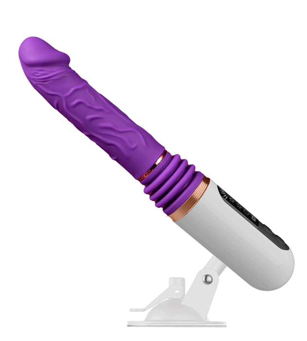 5 Thrusting 8 Vibrating Flexible Telescopic Dildo Machine