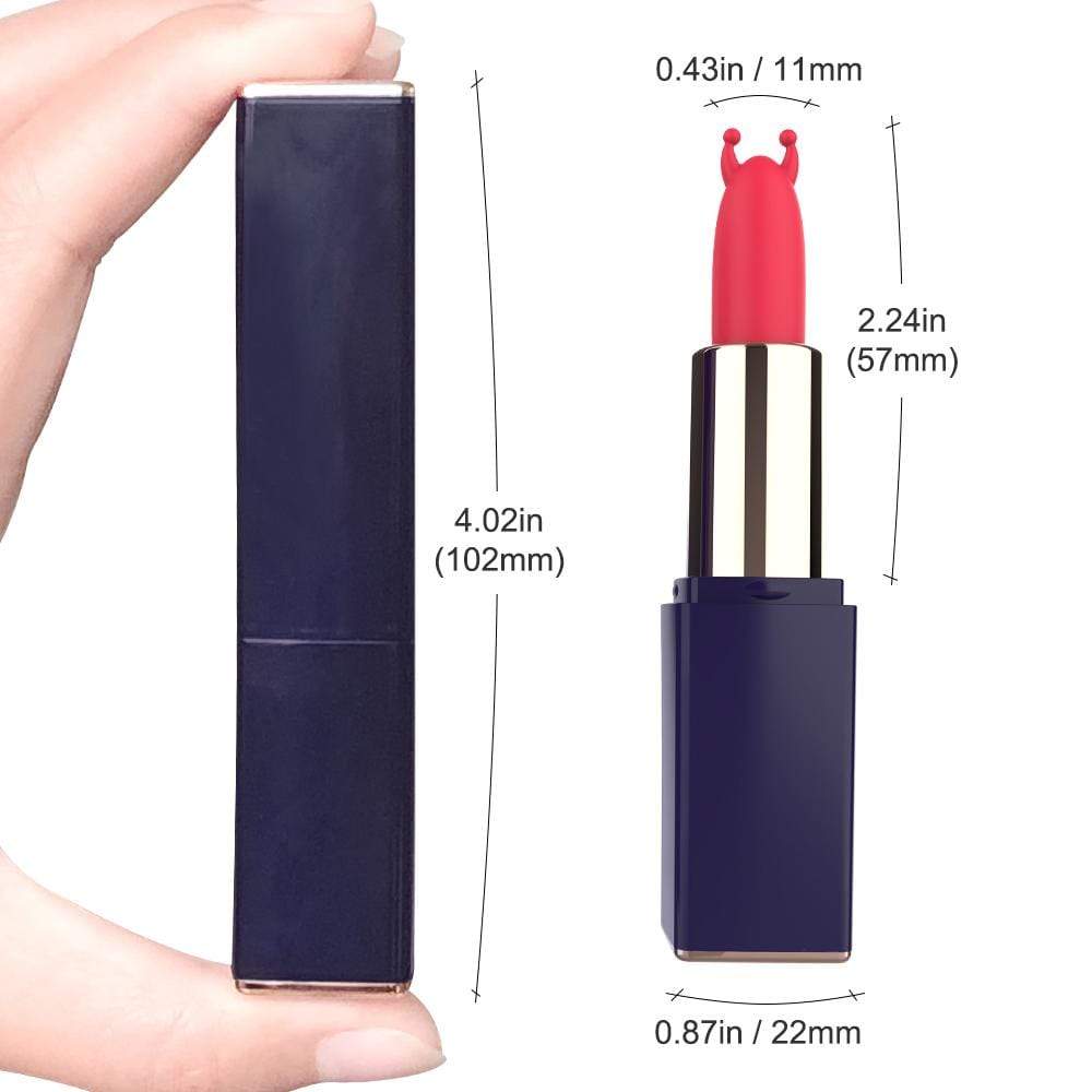 Bisous-Mystery Lipstick Shaped Bullet Vibrator - 图片 5
