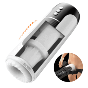 7 Thrusting & Vibrating Heating Male Masturbator Cup