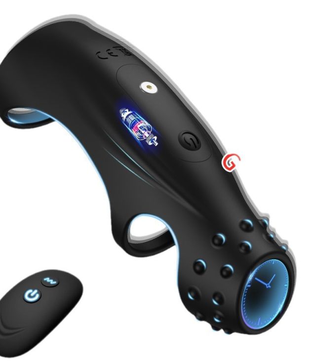 10 Vibrating Remote Control ith G-spot Stimulation Cock Ring