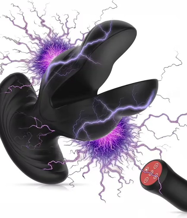 Electric Shock Anal Expansion Vibrator