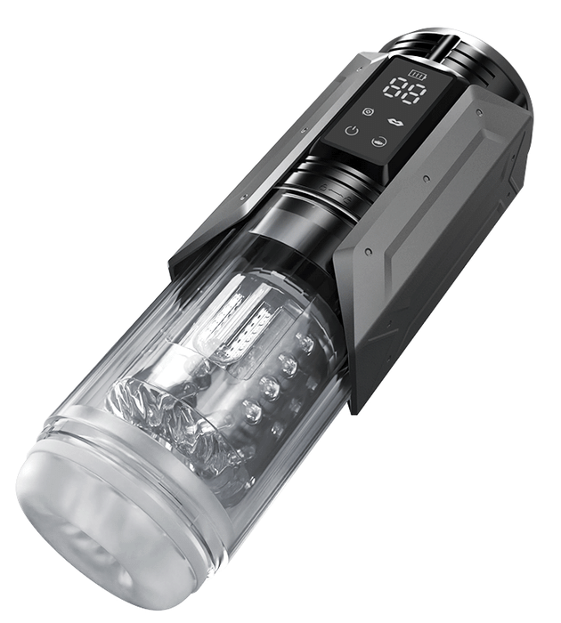 4 IN 1 Sucking Vibrating Rotating Thrusting  Male Masturbator Cup