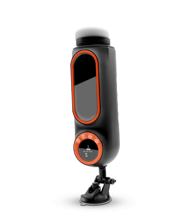 Automatic Sucking Thrusting Vibrating Male Masturbator Cup