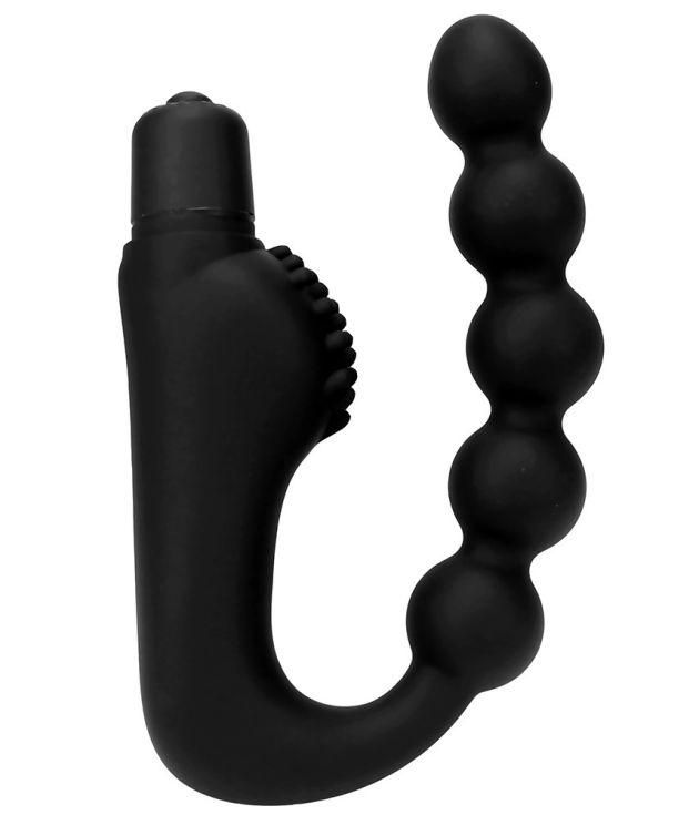 10-Frequency Vibrating Tentacles Anal Beads