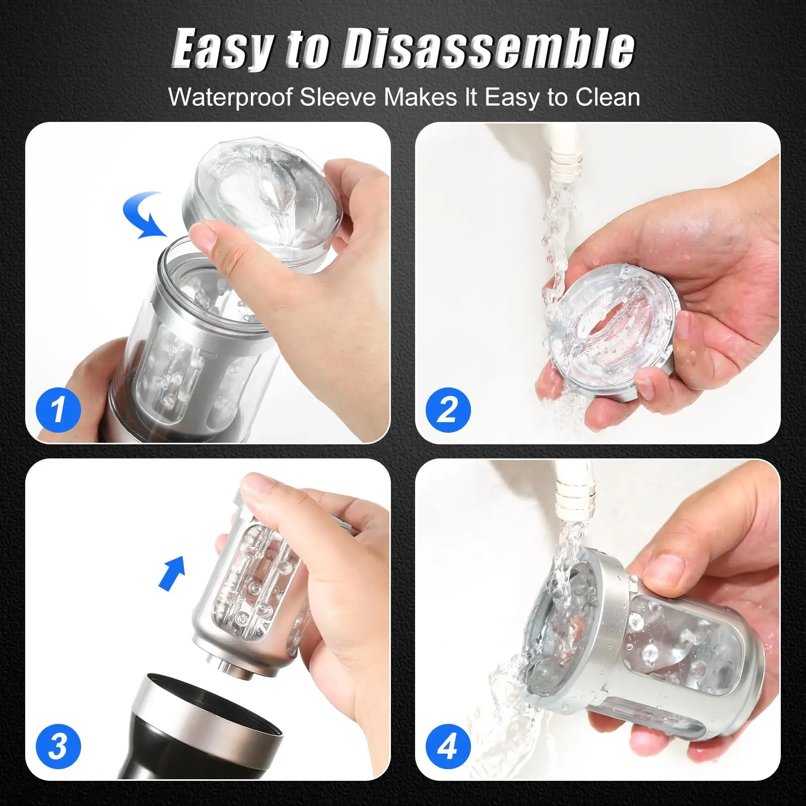 Automatic 7*7 Thrusting Rotating Modes Oral Sex Masturbator - Image 5