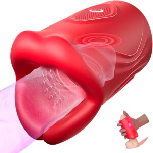 Big mouth 9 Vibration Modes Powerful Vibrating Penis Training Toy