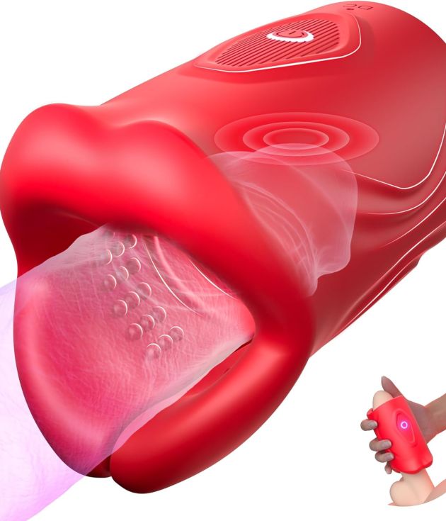 Big mouth 9 Vibration Modes Powerful Vibrating Penis Training Toy