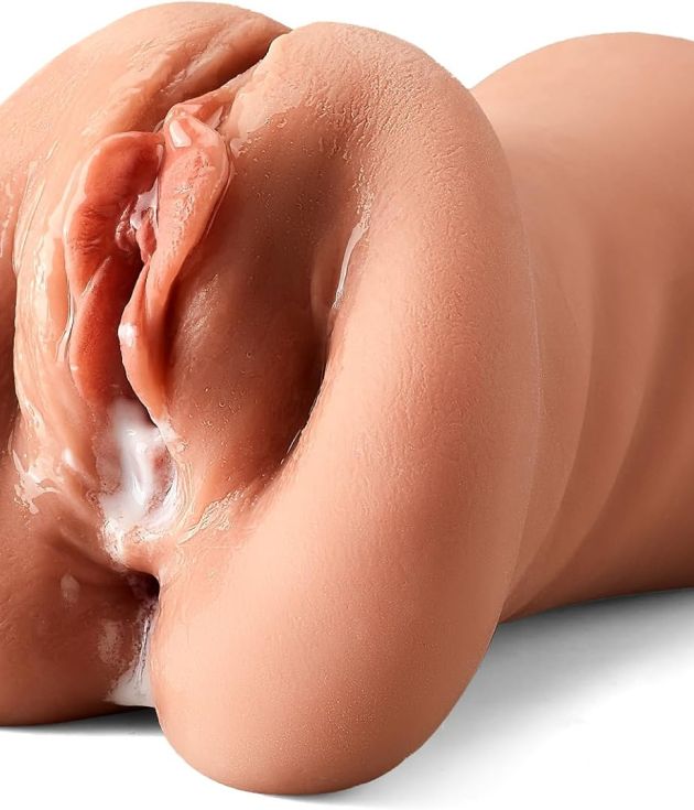 3 in 1 3D Realistic Textured Pocket Pussy Male Masturbator Male Blowjob Stroker Toy