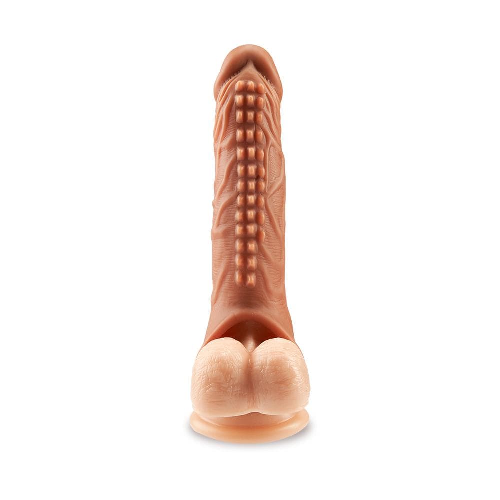 6.7 Inch Elephant Thorned Vibrating Penis Sleeve - 图片 5