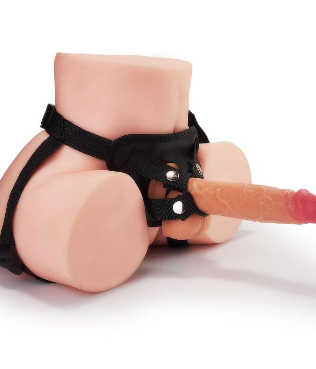 8 Frequency 3 Functions Wearable Remote Control Suction Cup Realistic Dildo