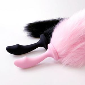 Fox Tail Cute Tail Silica Gel Easy Cleaning Soft Comfortable Portable For Anal Plug