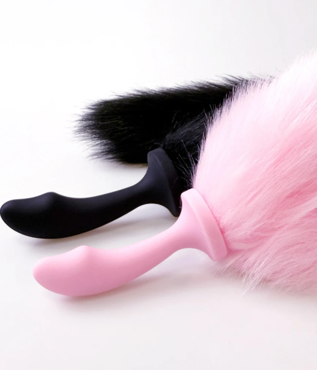 Fox Tail Cute Tail Silica Gel Easy Cleaning Soft Comfortable Portable For Anal Plug