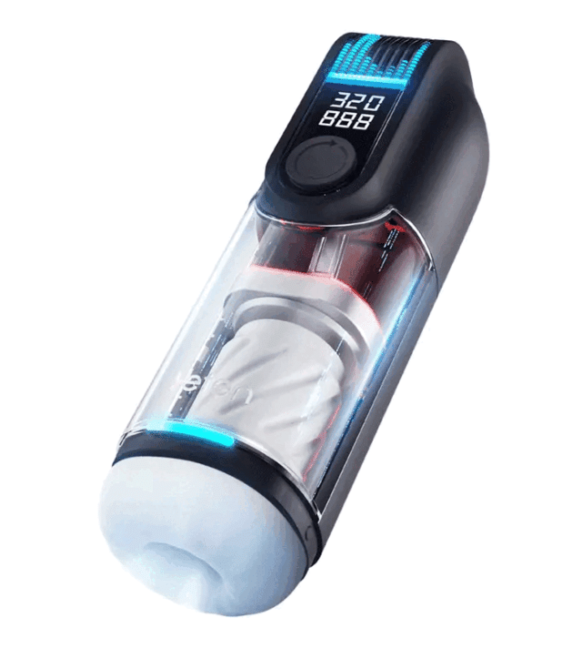 6 Thrusting Modes Auto Stroker Dual Heating 9 Voice And Scene Male Masturbation Cup