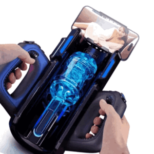 High Speed Telescopic Automatic Airplane Masturbator Cup