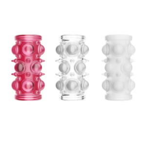 Large Particles Ribbed and Tiny Spikes Delay Ejaculation Penis Sleeves