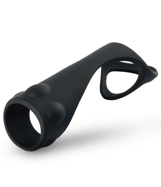 Silicone Ball Ring With Beaded Penis Ring