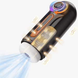 10 Thrusting 10 Vibrating 3 Sucking Heating Male Masturbator Cup