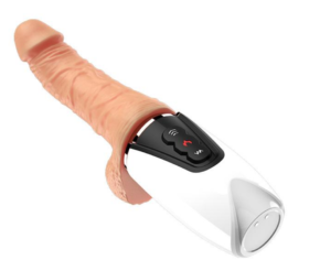 11Inch 7 Frequency Telescopic Heating Dildo Vibrator