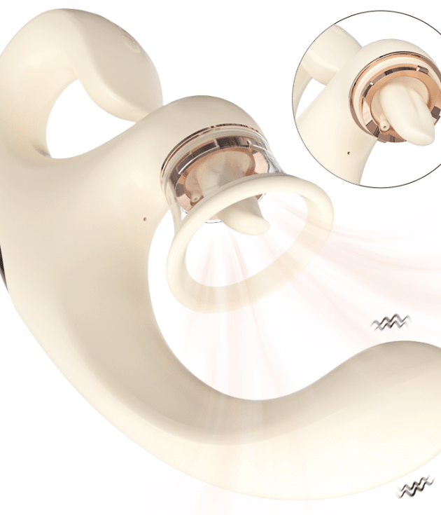 3 Sucking 8 Vibration Clitoral Triple Stimulation Vibrator